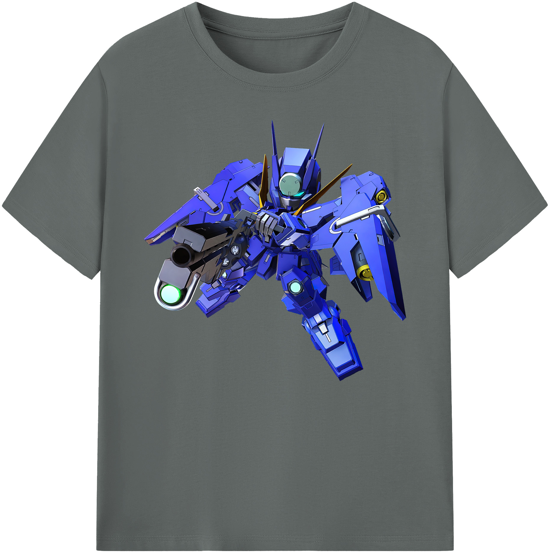 （画像用） 機動戦士ガンダム Mobile Suit Gundam 綿100％ メンズ半袖Tシャツ｜肌触りやわらか＆通気性